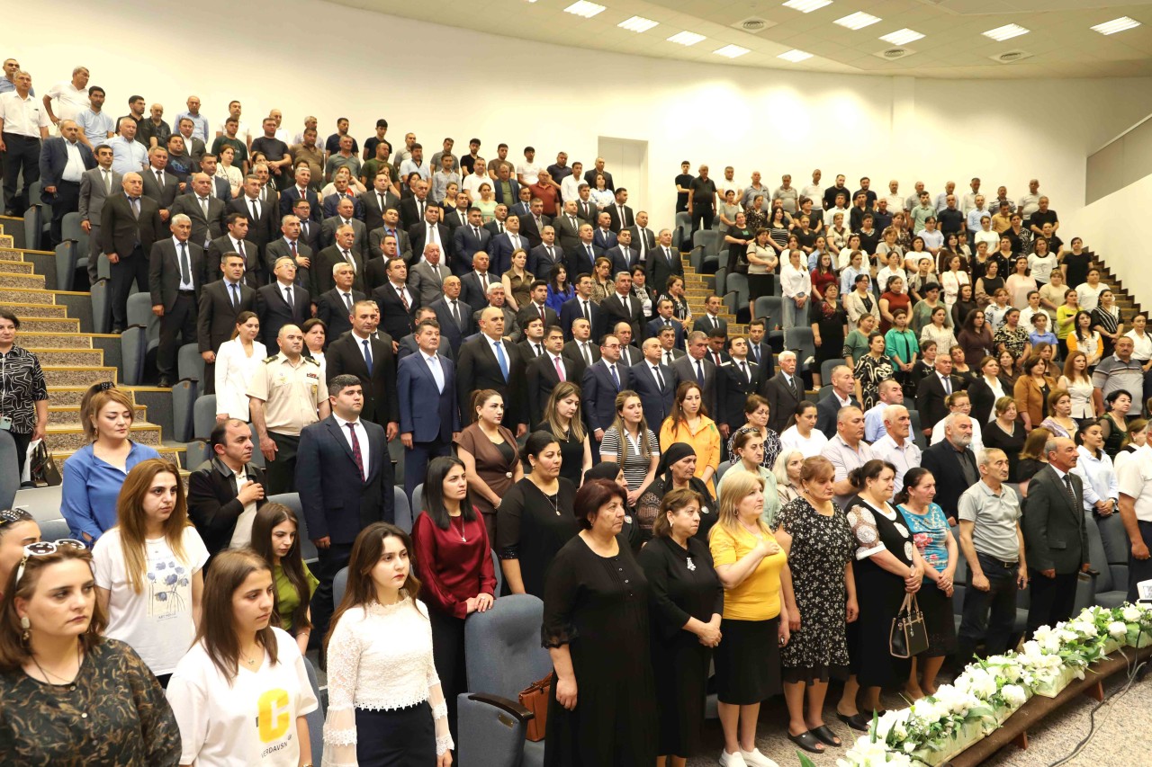 Milli Qurtuluş Günü Ağstafada da qeyd olunub - FOTOLAR